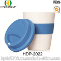 Tasse de café durable simple de voyage de mur simple (HDP-2022)